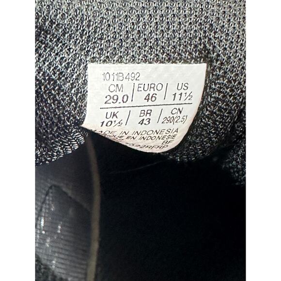 Mens 11.5 trainers sneakers Asics Gel-Contend 9 Black - Picture 6 of 9